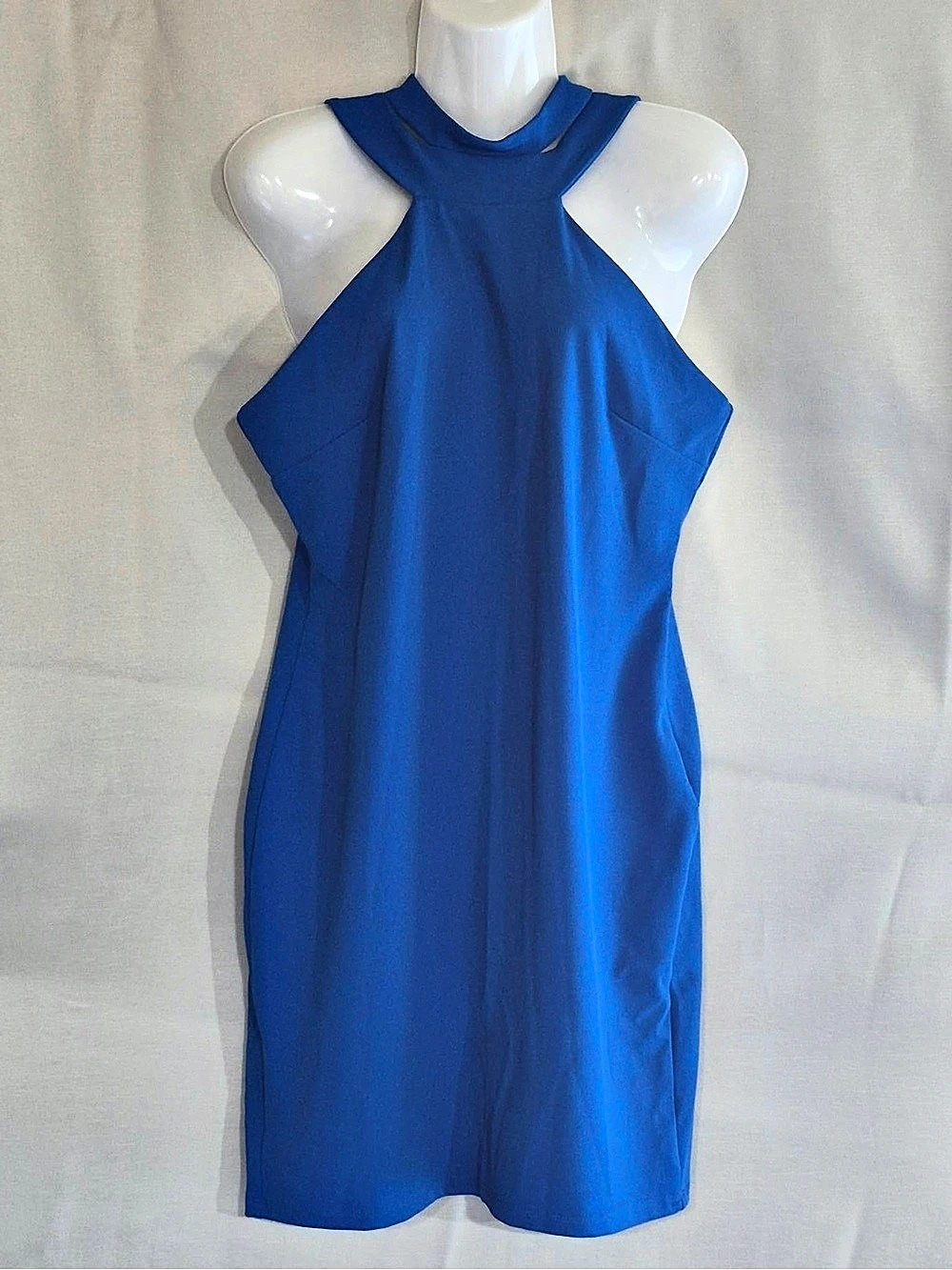bebe Blue Mini Dress Like New